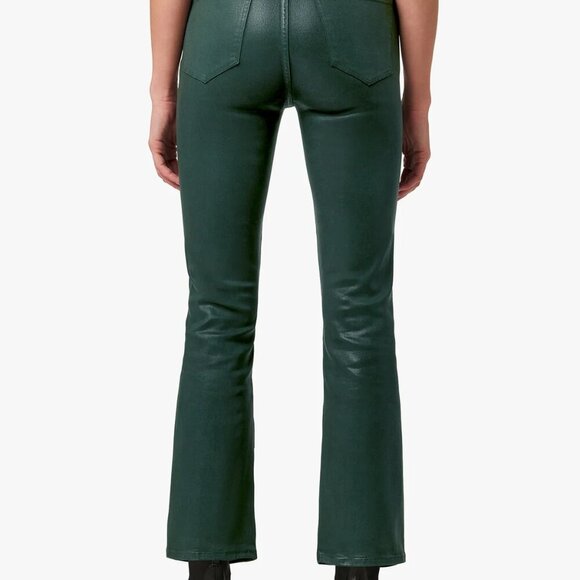 Joe's Jeans The Callie Coated High-Rise Cropped Bootcut Jean - Size 29 - Picture 3 of 7